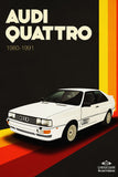 Audi Quattro Classic Car Art Poster