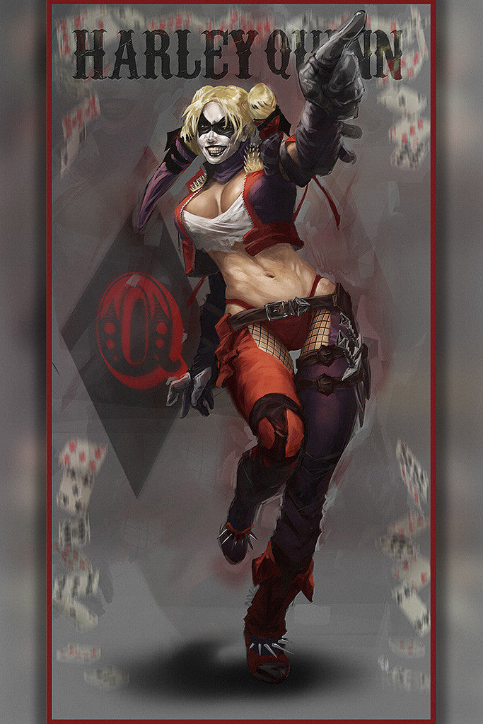 Harley Quinn Art Poster