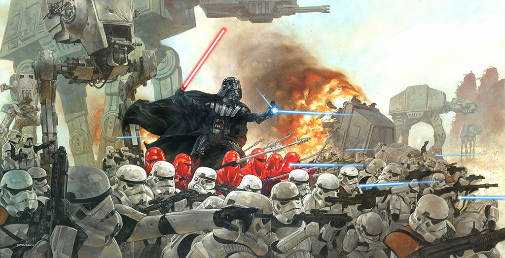 Star Wars Darth Vader Stormtroopers Poster