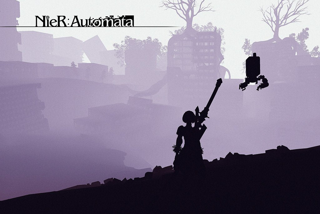 Nier Automata 2017 Game Poster