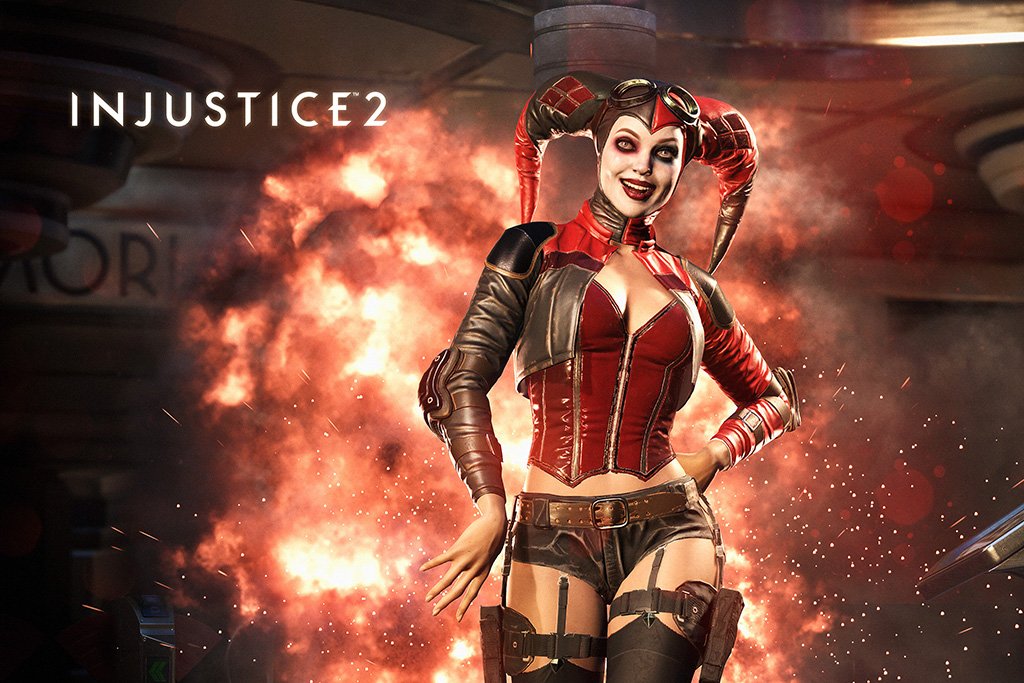 Injustice 2 Harley Quinn Poster