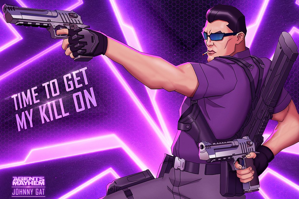 Agents of Mayhem Video Game 2017 Poster