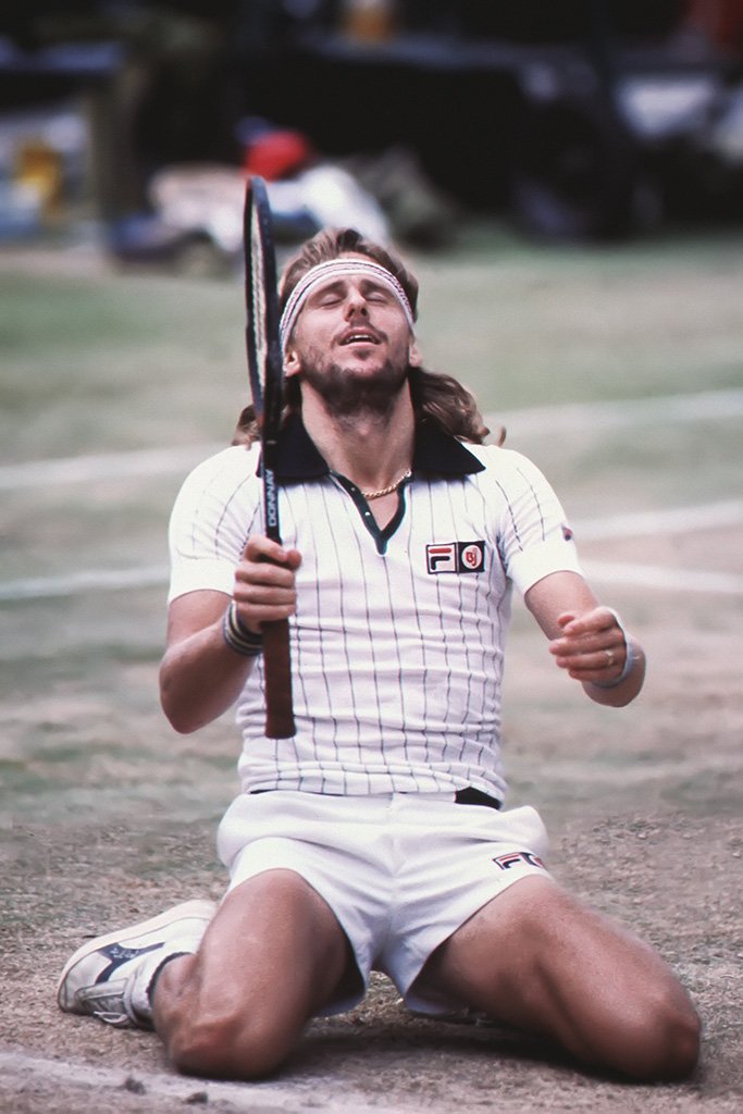 Bjorn Borg Tennis Player Poster