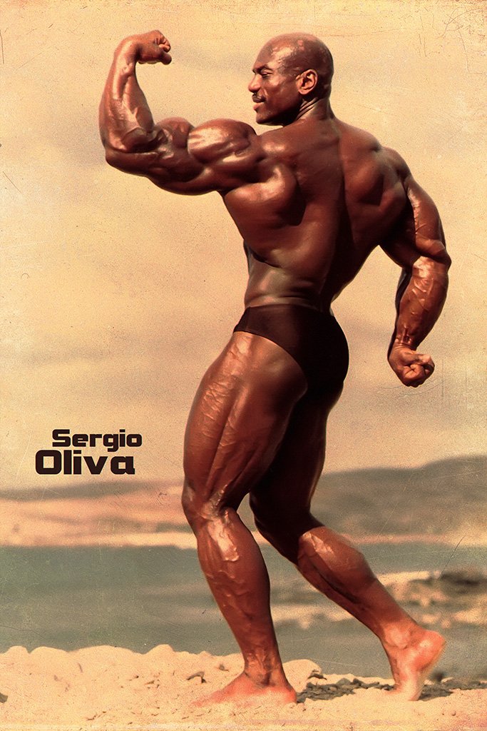 Sergio Oliva Bodybuilder Poster
