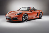 Porsche Cayman Boxster Orange Poster