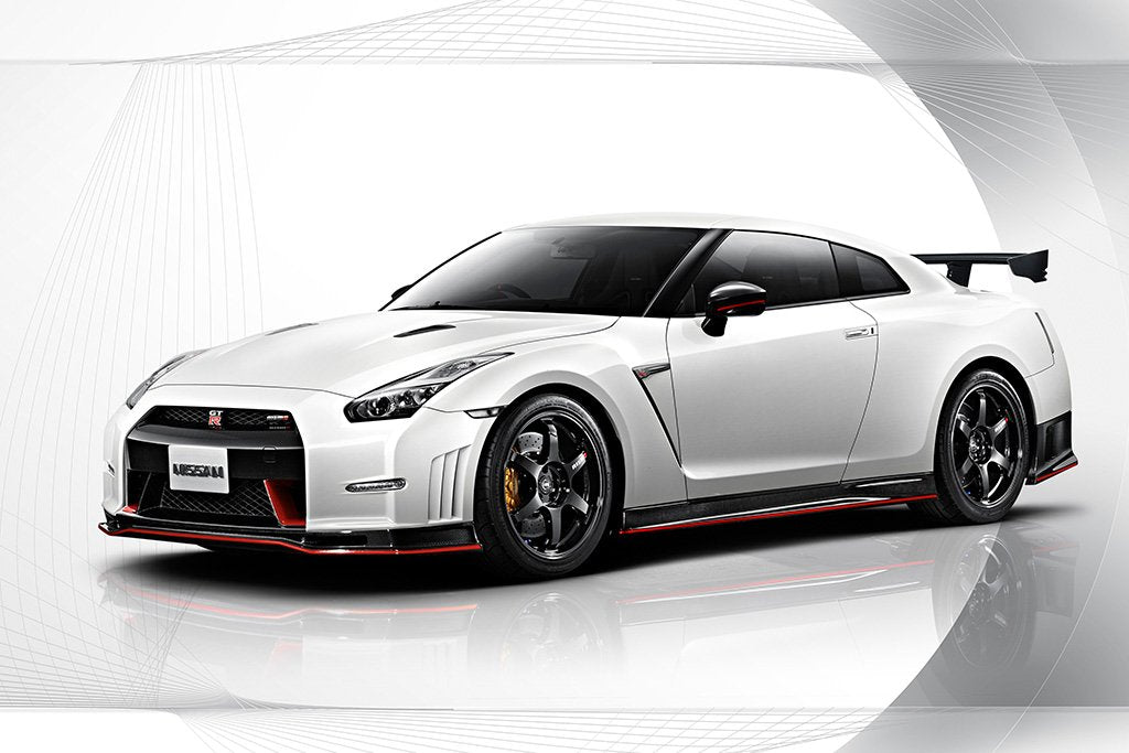 Nissan GT-R Nismo White Poster