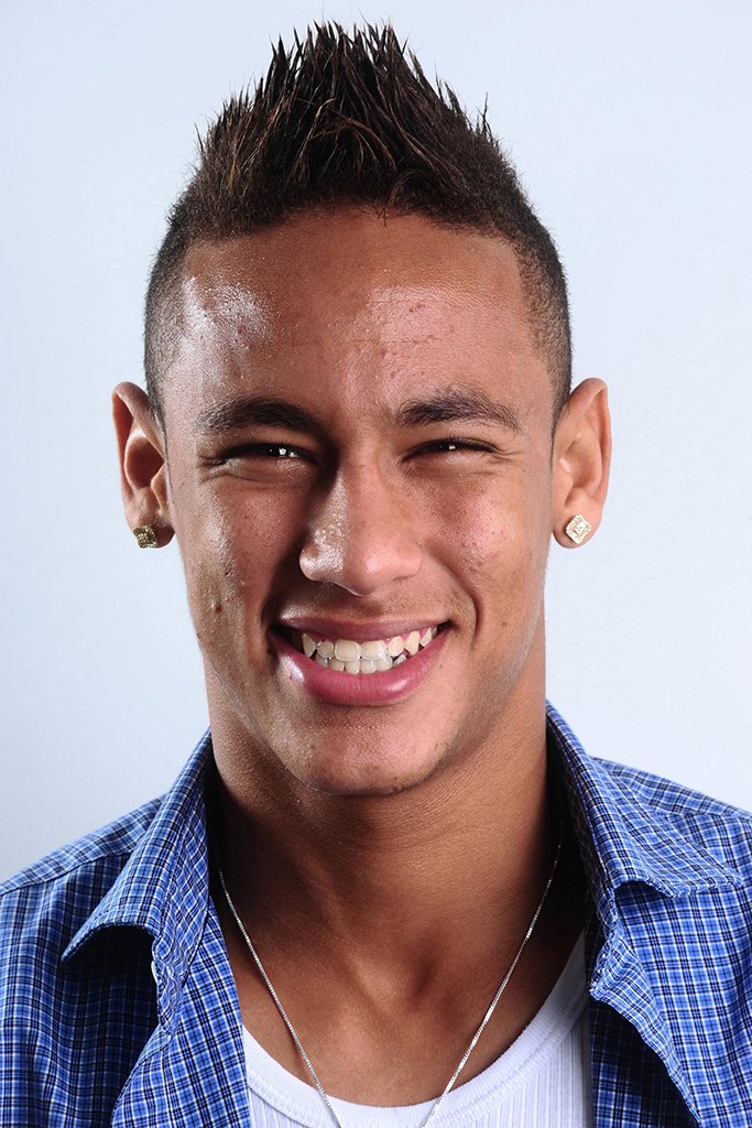 Neymar Portrait Poster