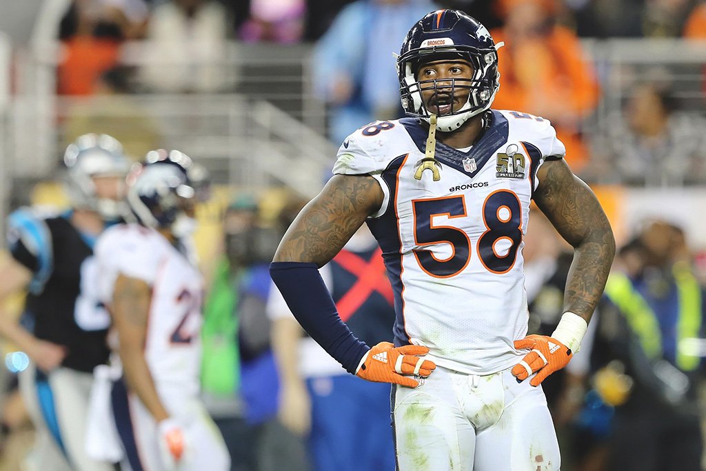 Von Miller NFL Poster