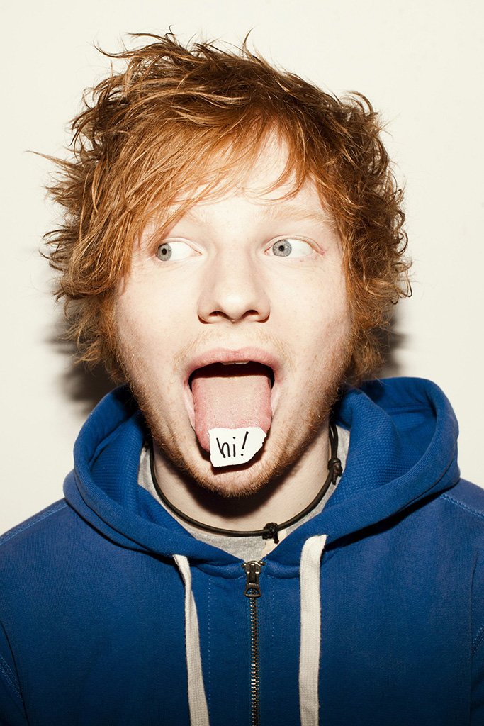 Ed Sheeran Hi! Poster