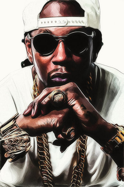 2 Chainz Fan Art Poster – My Hot Posters