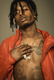 Playboi Carti Tattoos on Body Poster