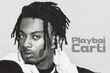 Playboi Carti Black and White Poster