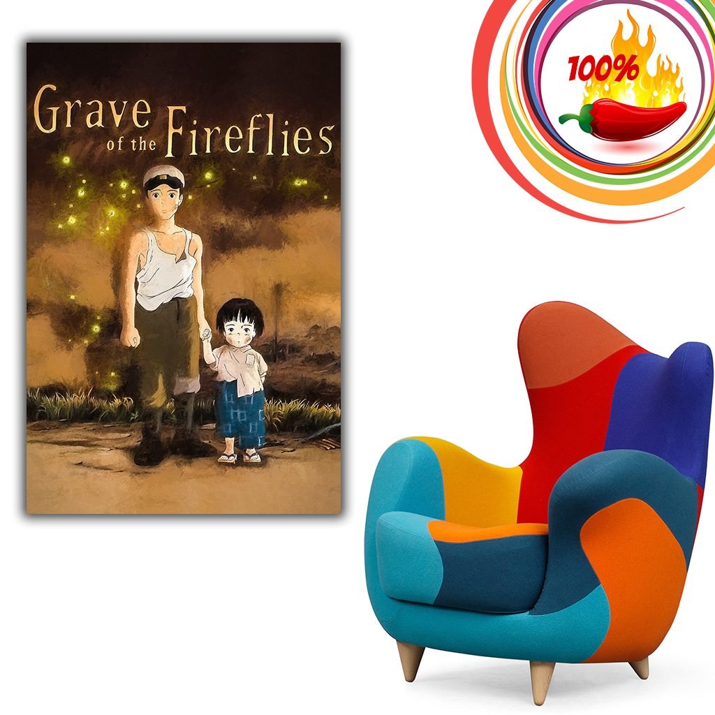 Grave of the Fireflies (1988) IMDB Top 250 Movie Poster