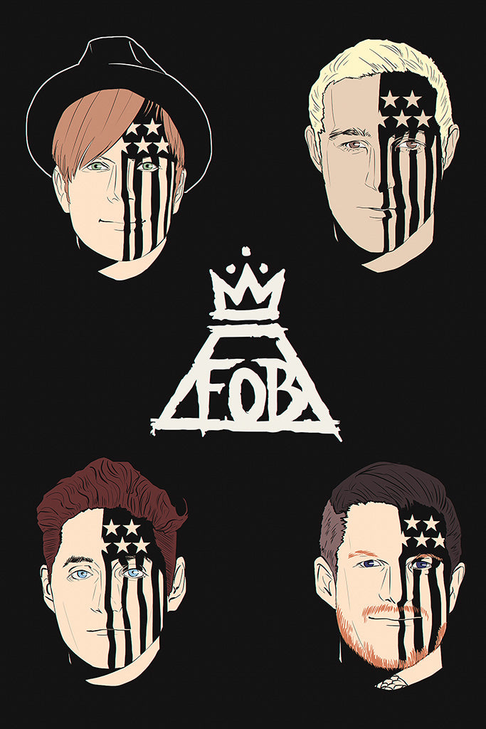 Fall Out Boy Pop Punk Poster