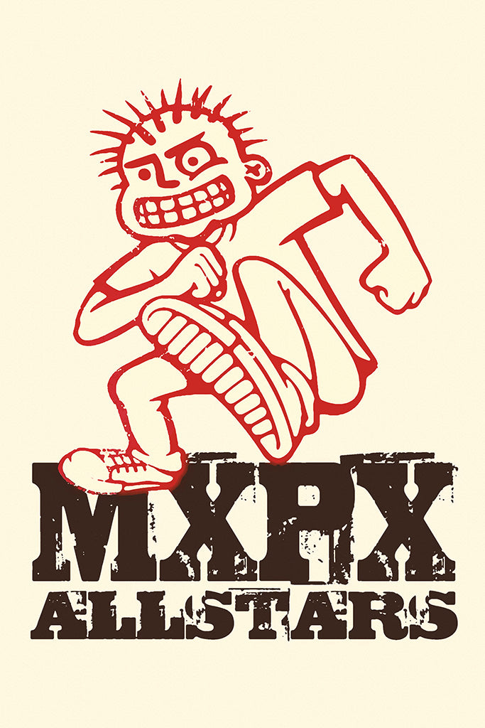 MxPx Pop Punk Band Poster