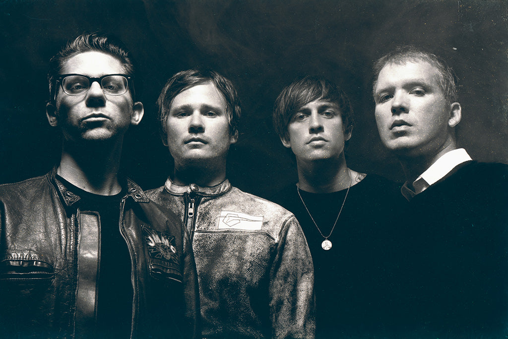 Angels & Airwaves Pop Punk Black and White Poster