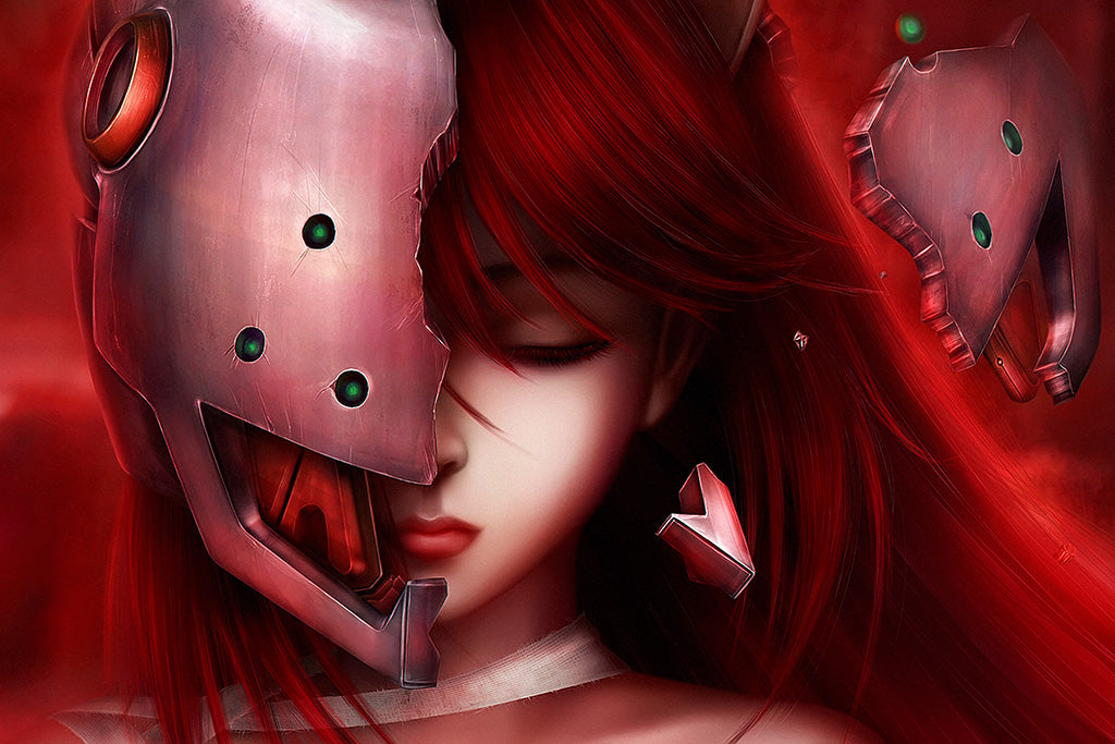 Lucy | Elfen Lied Anime | Poster