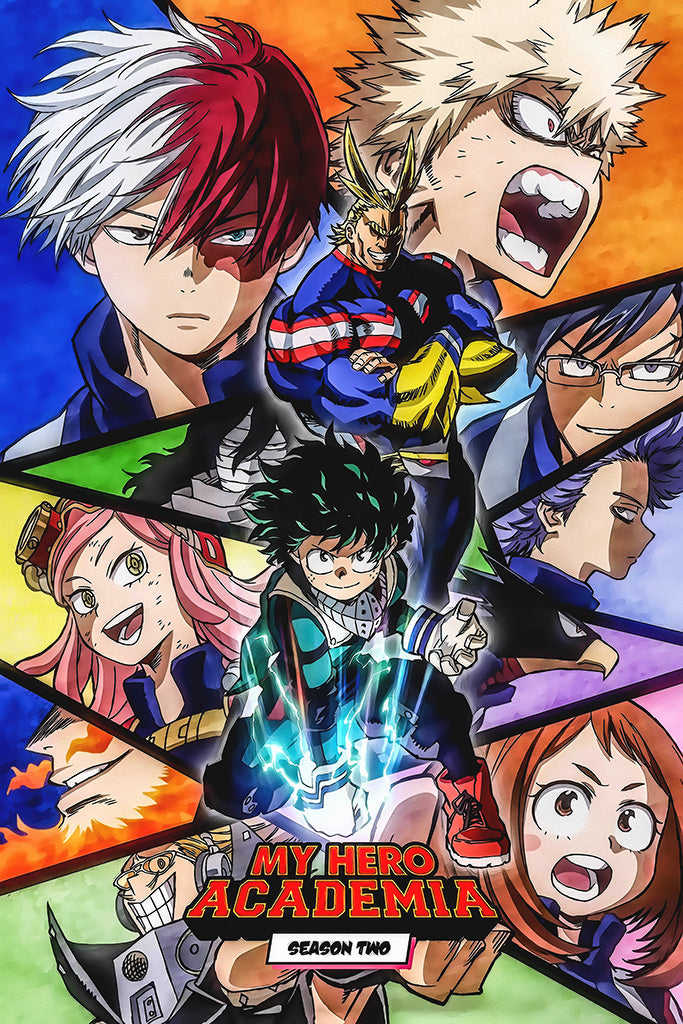 My Hero Academia Anime Poster