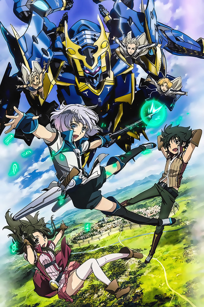 Knight's & Magic Anime Poster – My Hot Posters