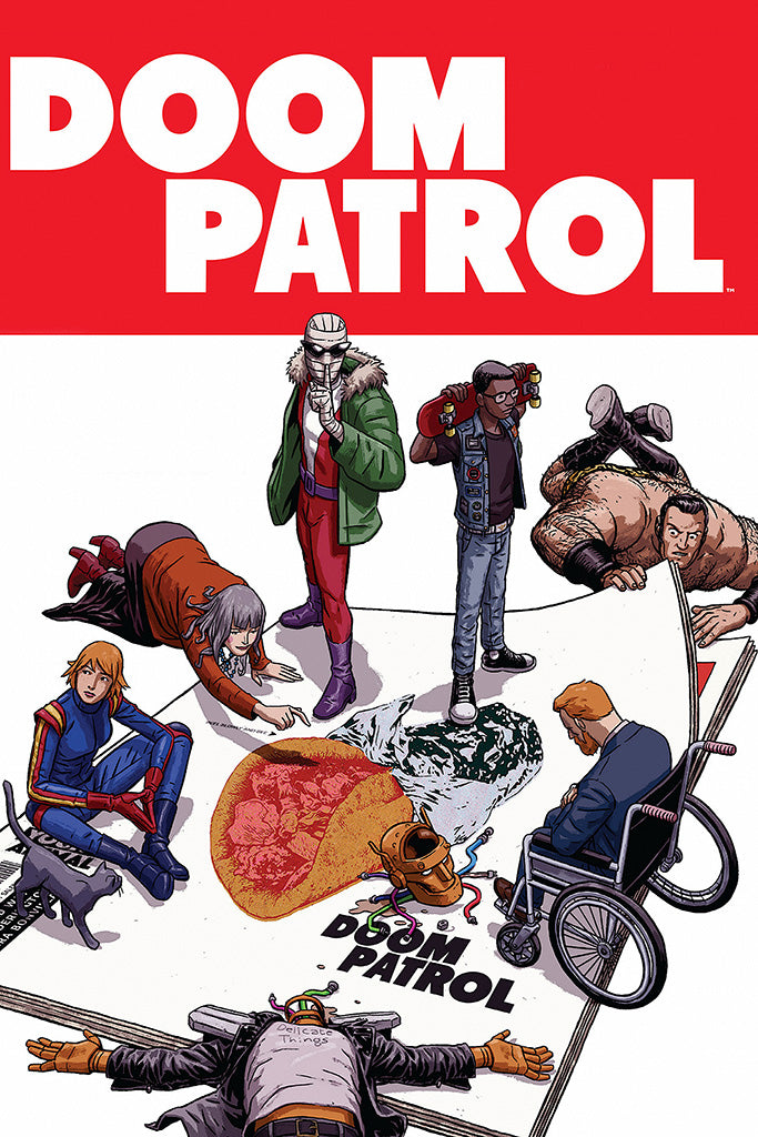 Doom Patrol Art Comics Poster