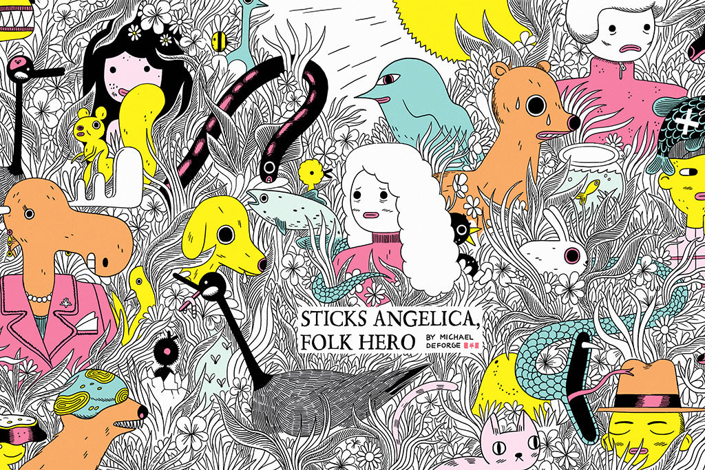 Sticks Angelica Comics Poster