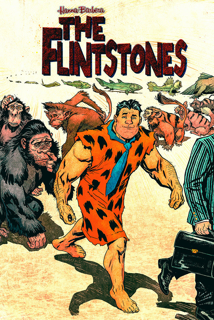 The Flintstones Art Poster