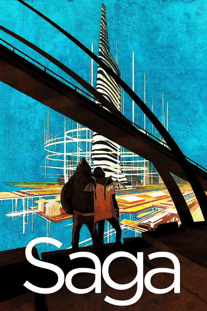 Saga Comics Poster