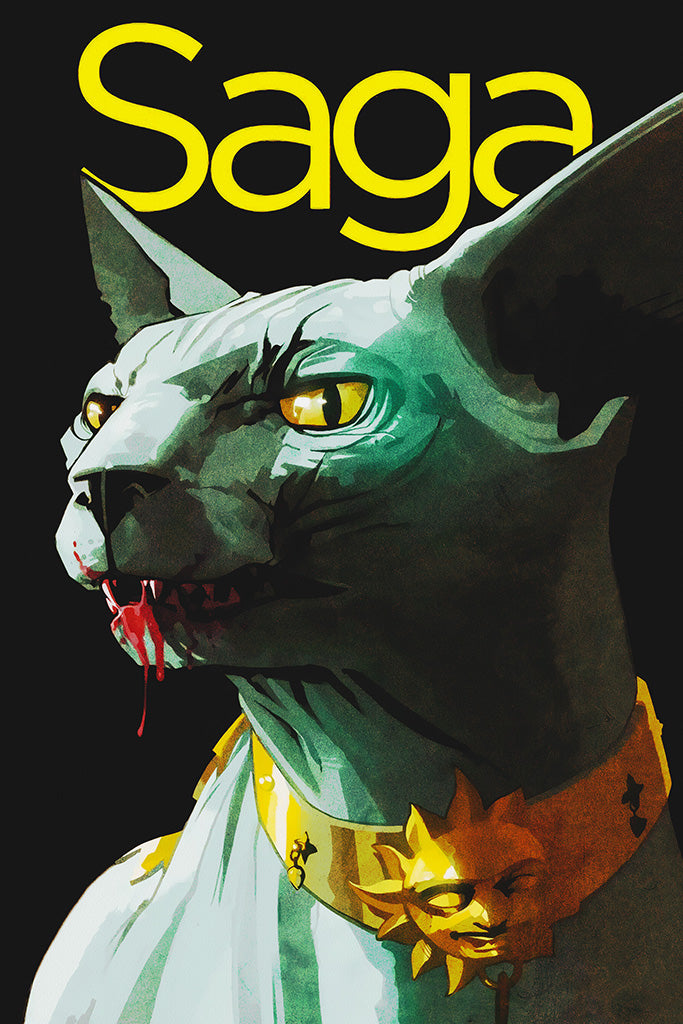 Saga Comics Art Poster