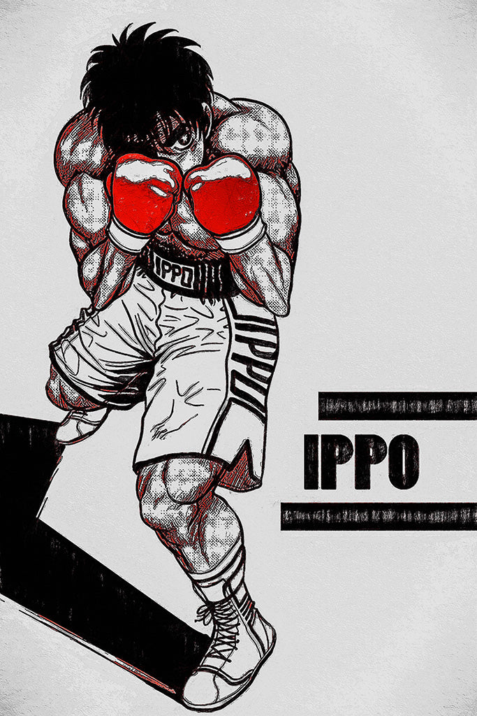 Hajime no Ippo Rising Anime Art Poster – My Hot Posters