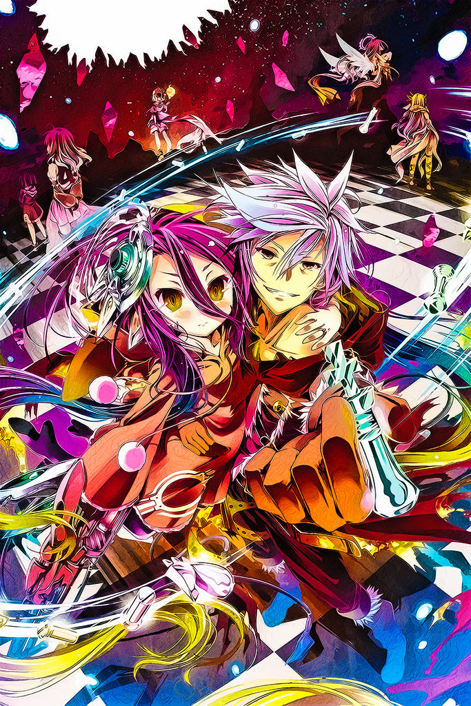 No Game No Life Zero Anime Poster