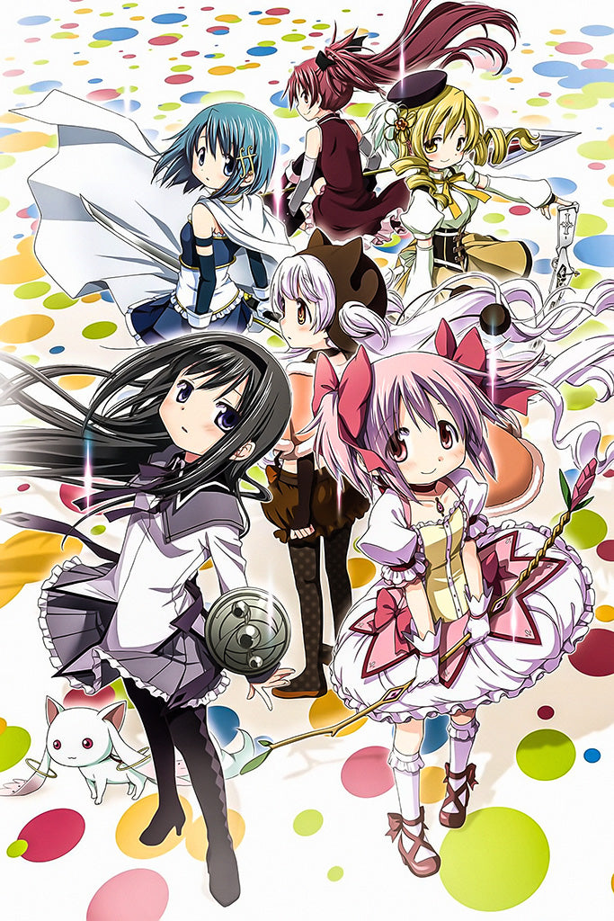 Collection Of Free Anime Vector Madoka Magica - Madoka Kaname And Homura  Akemi, HD Png Download , Transparent Png Image - PNGitem