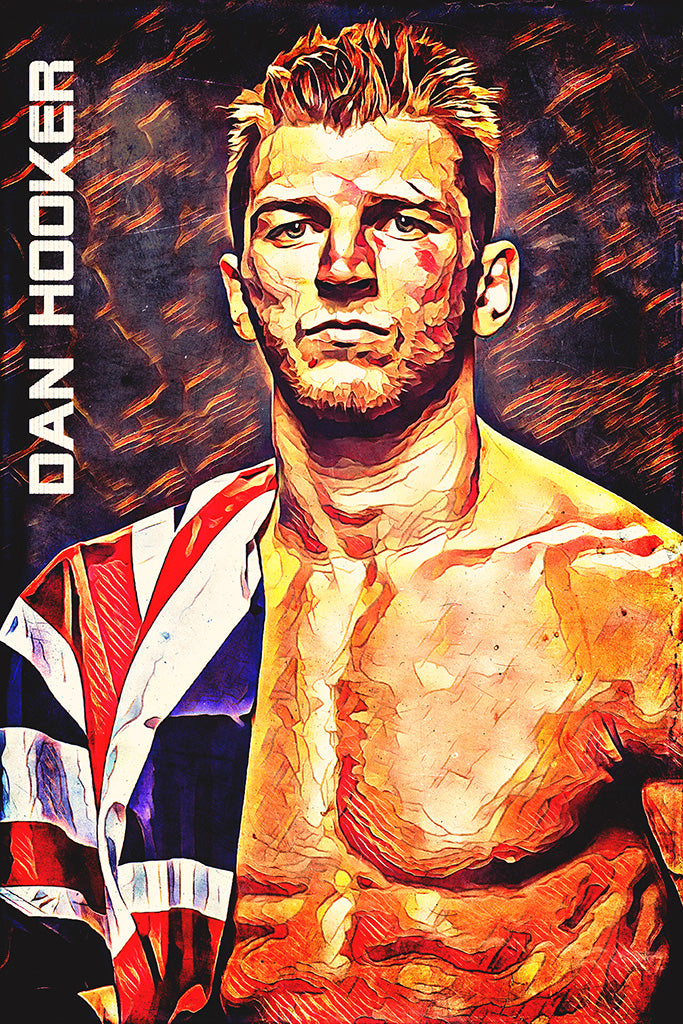 Dan Hooker MMA Sport Poster