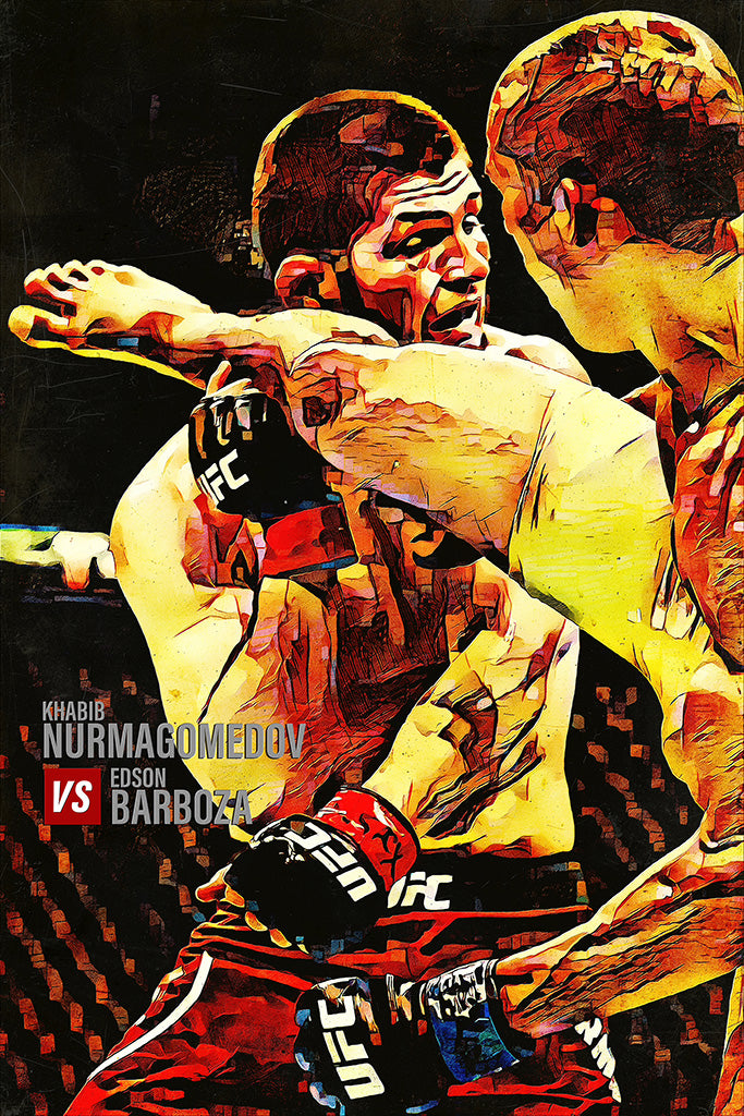  Poster Khabib Nurmagomedov MMA UFC Wall Art 01