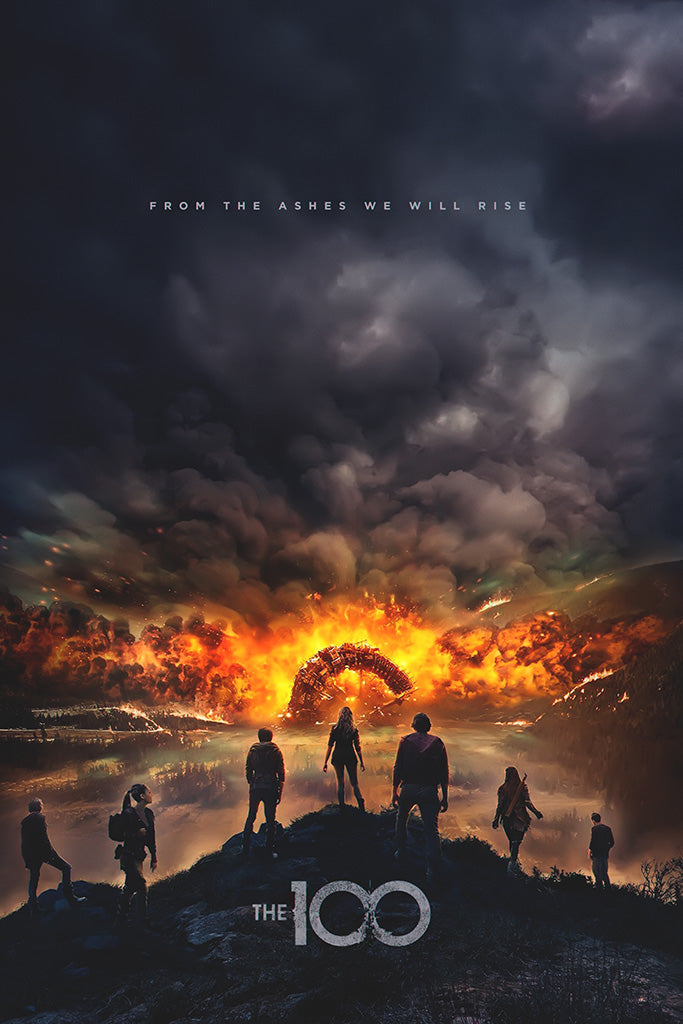 The 100 TV Series Poster