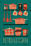 Retro Kitchen Poster