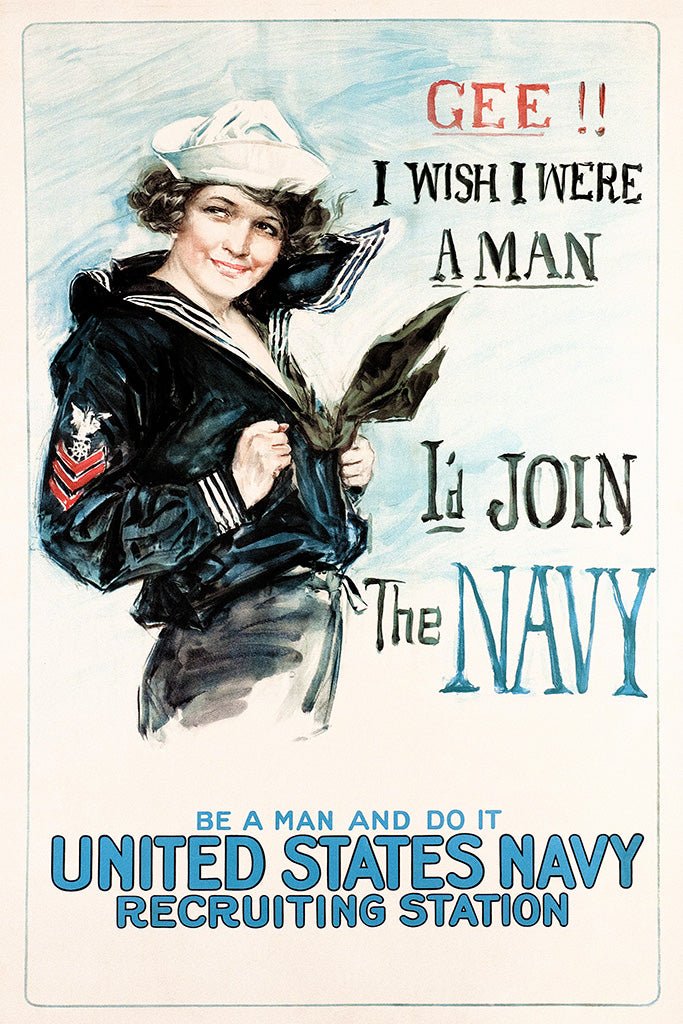 Military Propaganda Navy Poster