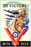 Military Propaganda Ari Force (2/7) Poster