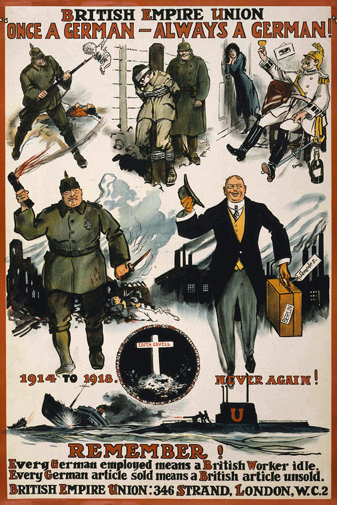 Military Propaganda British Poster