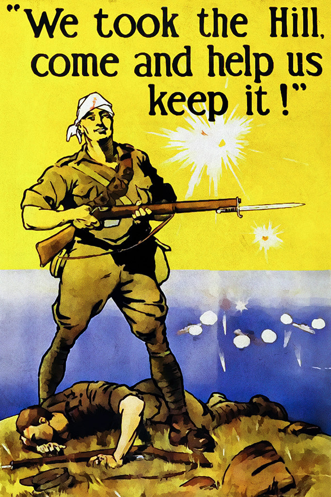 Military Propaganda Australia Poster