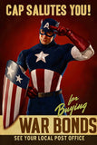 Military Propaganda Captain America (2/4) Poster