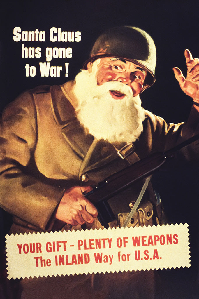 Military Propaganda Christmas Poster