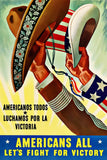 Military Propaganda Mexican (3/3) Poster