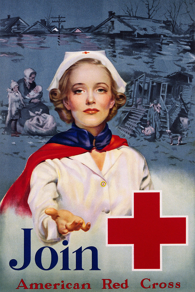 Military Propaganda Nurse Poster