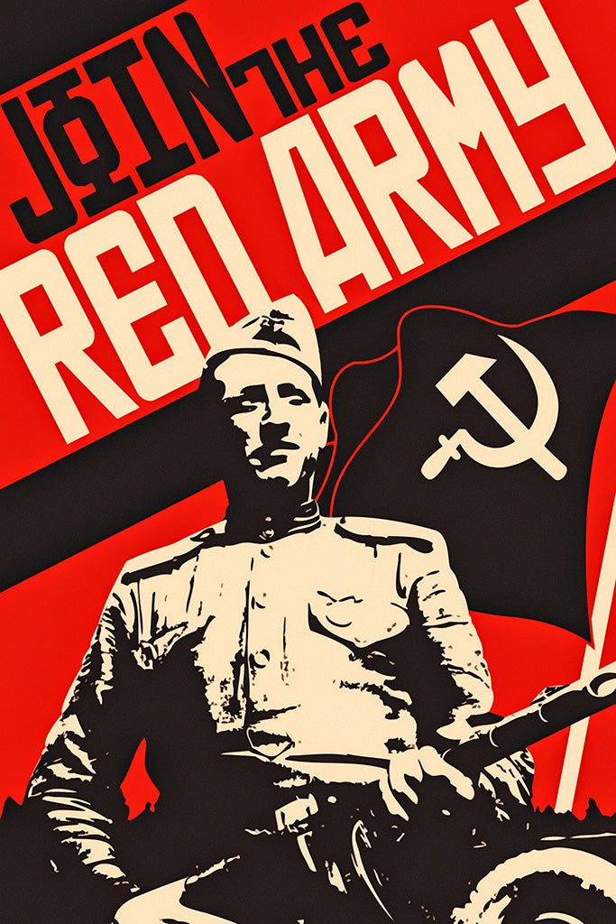 Military Propaganda Red Army Poster