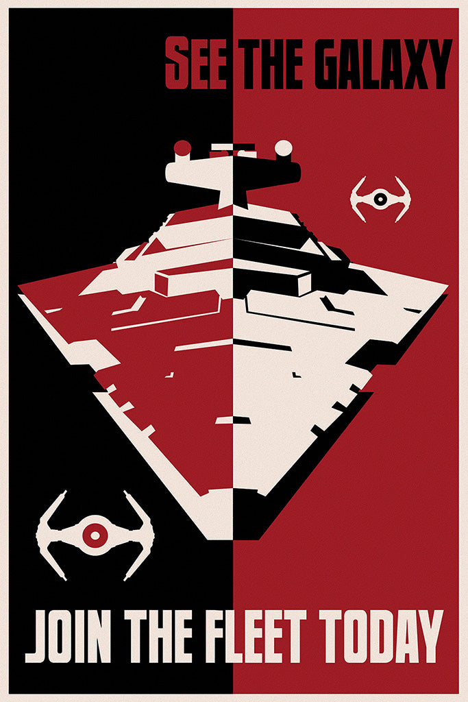 Military Propaganda Star Wars Poster