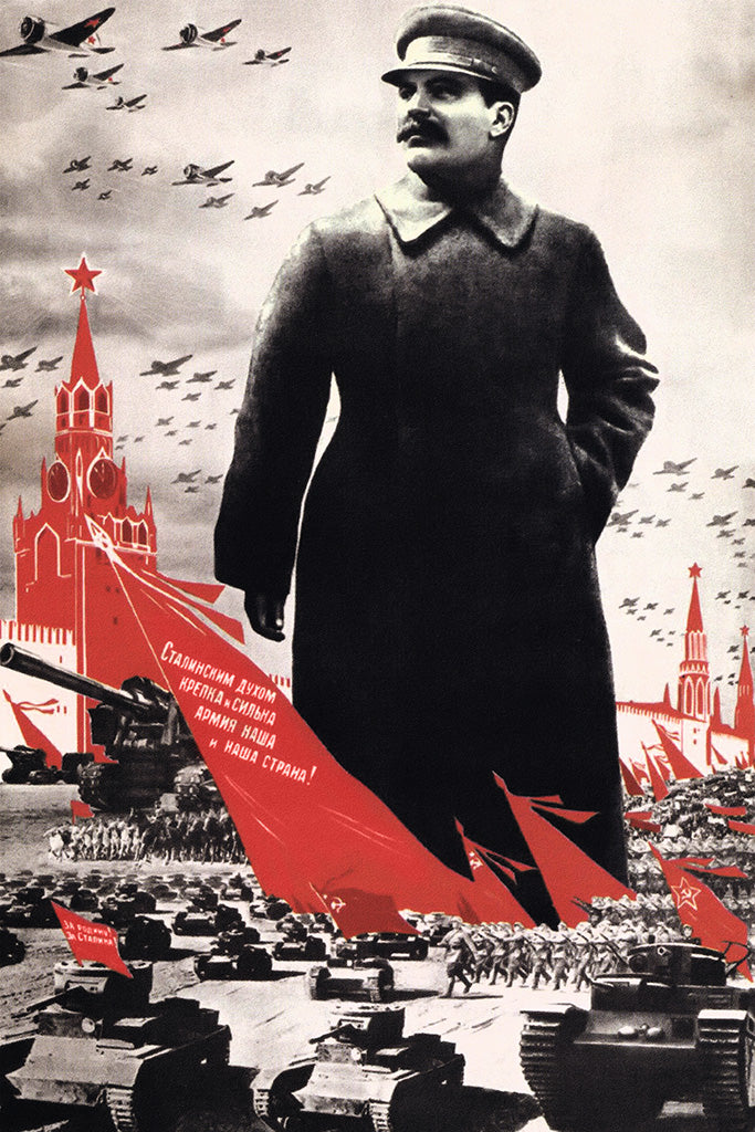 Military Propaganda Stalin Poster – My Posters
