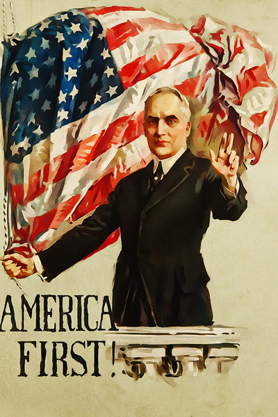 Military Propaganda America First (1/2) Poster – My Hot Posters