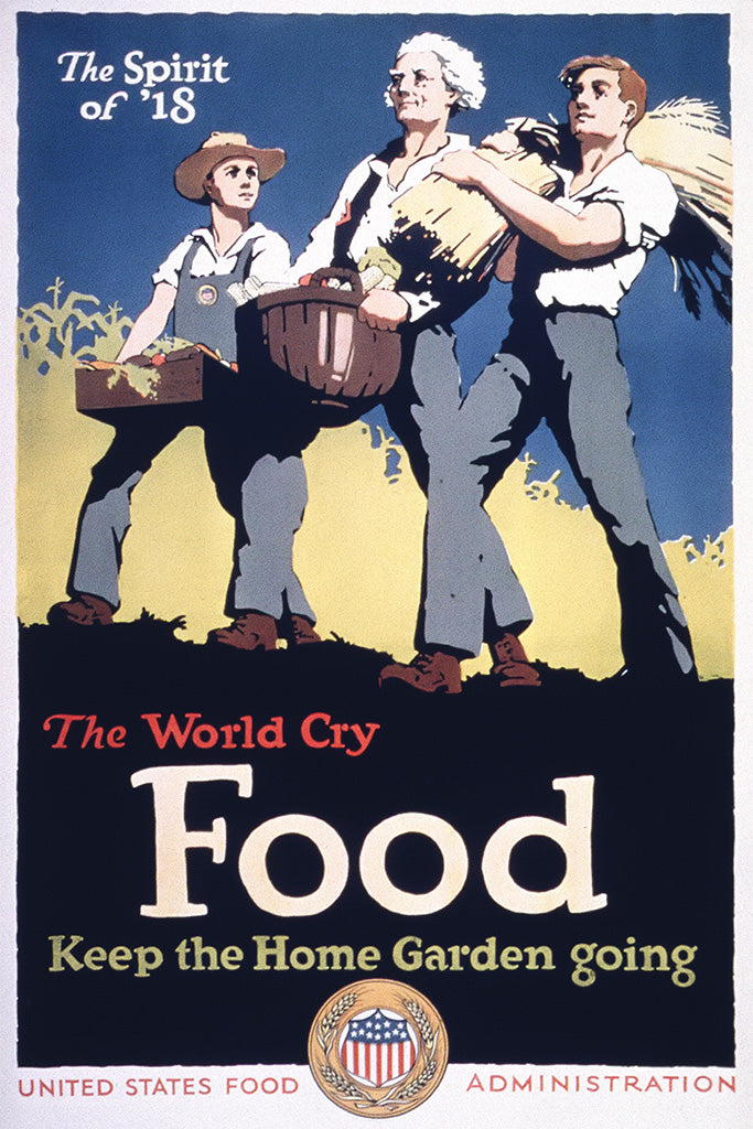 Military Propaganda Food Administration Poster