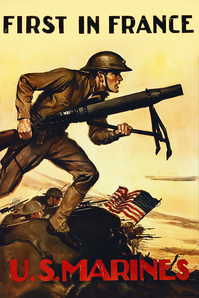 Military Propaganda France Poster