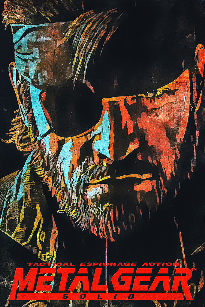 Lang iets vieren Metal Gear Solid (20/20) Poster – My Hot Posters